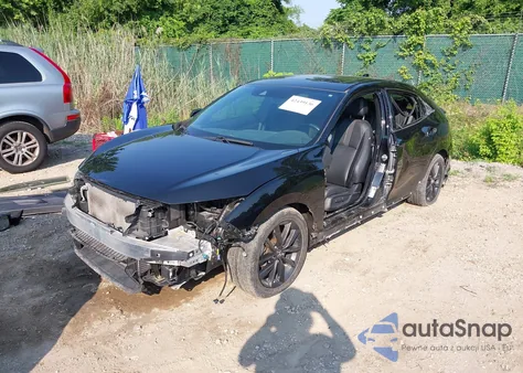 2020 Honda Civic Ex-L z USA, uszkodzony, nr VIN SHHFK7H85LU419411